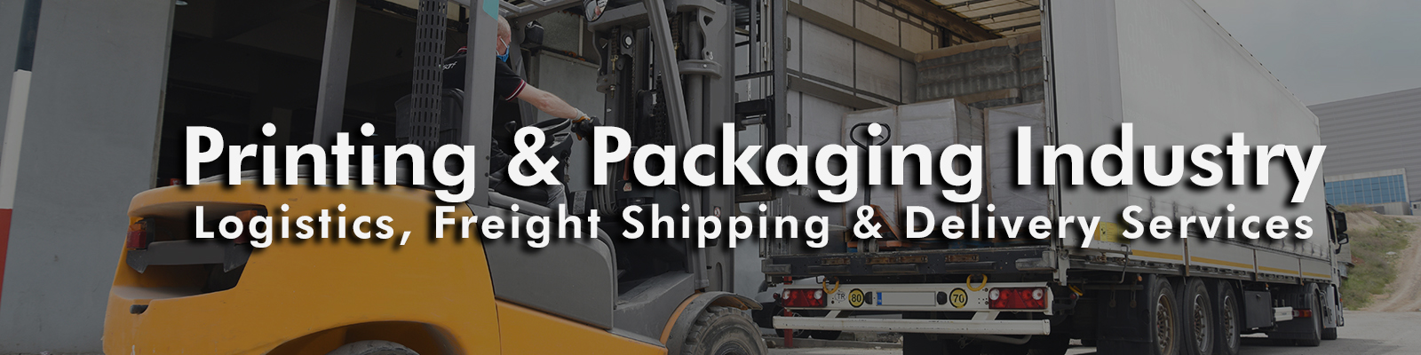 Chicago Based Logistics Company offers Freight Management and Shipping for Printing and Packaging Industry